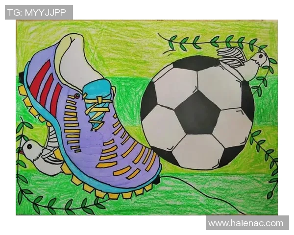 少儿足球绘画大全图片展示儿童足球艺术创作的无限可能与乐趣